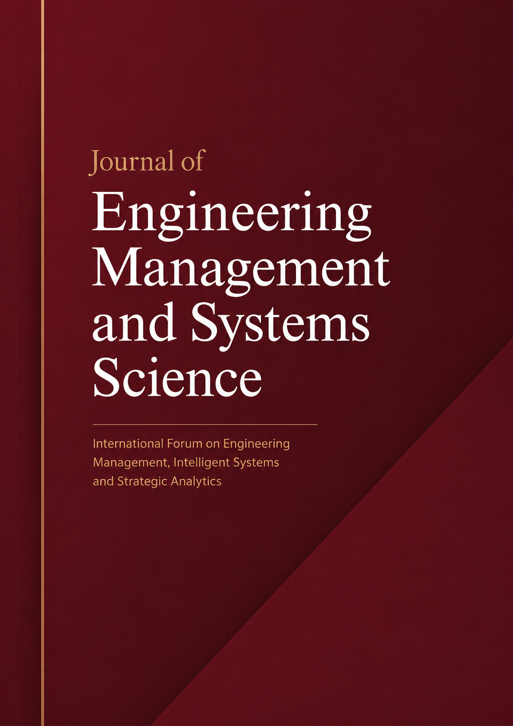 SDGM Journal Cover